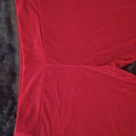 KILLSTAR RED RUBY VELVET LEGGINGS 4X RUNS SMALL Hemmite - Picture 1 of 5